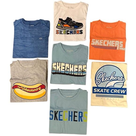 NWOT Boys Medium Skechers Tee Bundle Lot - Picture 1 of 9